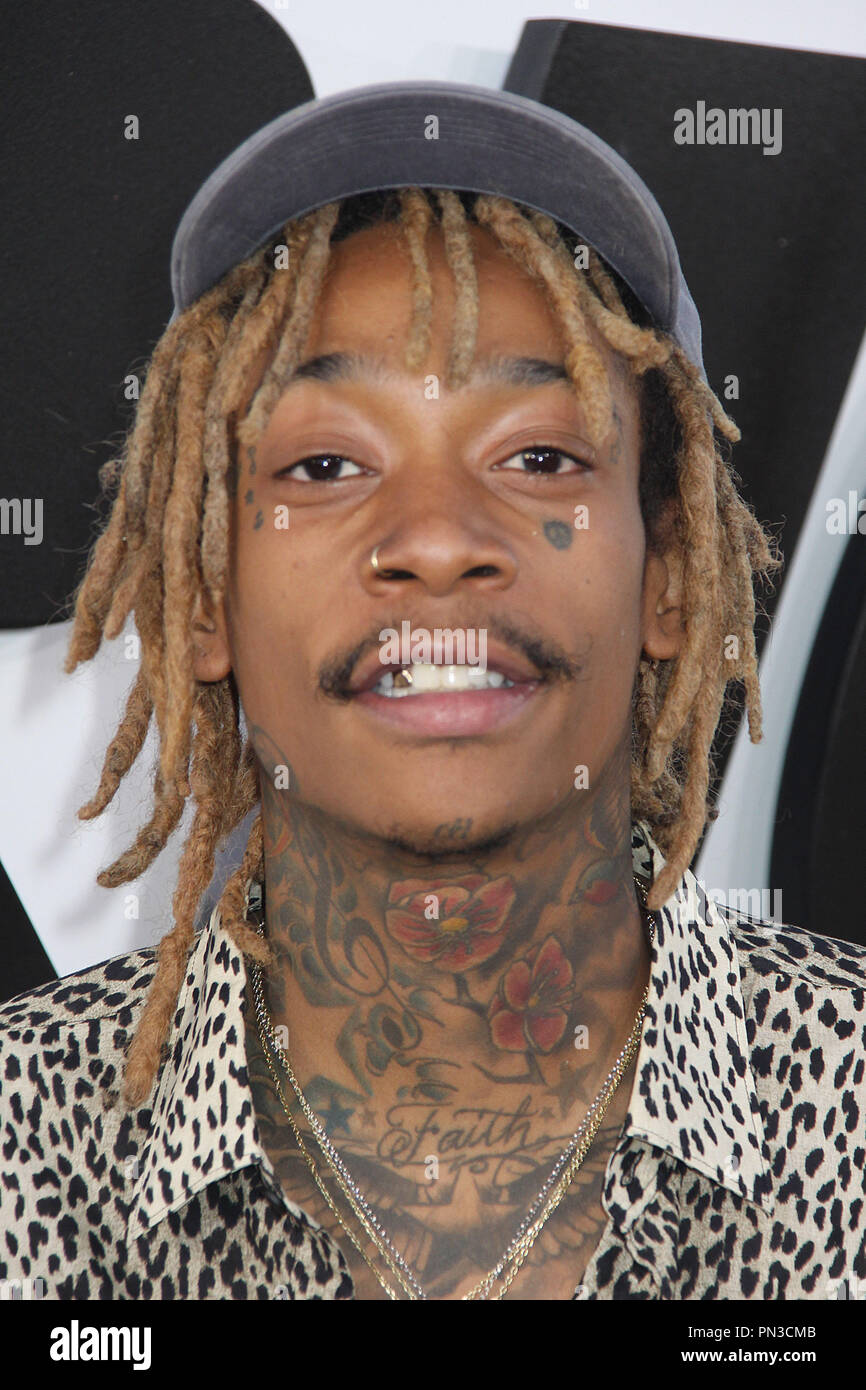 Wiz Khalifa  04/01/2015 'Furious 7' Premiere held at the TCL Chinese Theatre IMAX in Hollywood, CA Photo by Kazuki Hirata / HNW / PictureLux Stock Photo