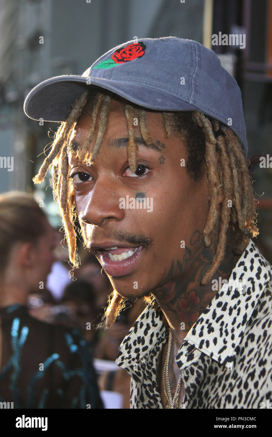 Wiz Khalifa  04/01/2015 'Furious 7' Premiere held at the TCL Chinese Theatre IMAX in Hollywood, CA Photo by Kazuki Hirata / HNW / PictureLux Stock Photo