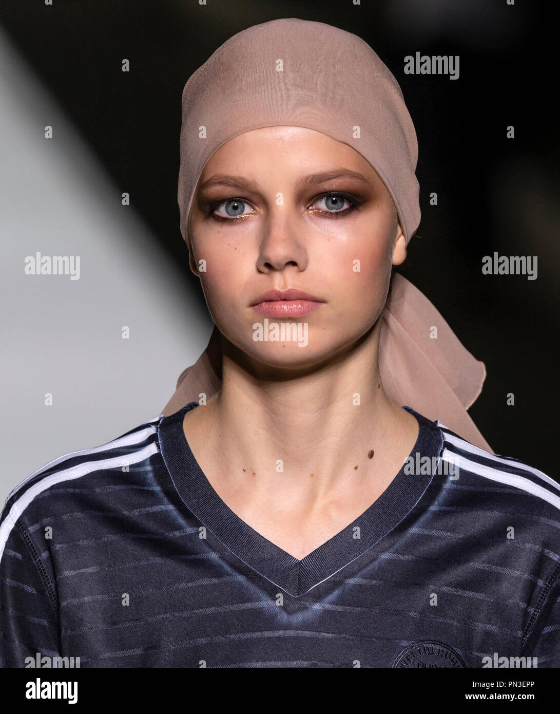 NEW YORK, NY September 05, 2018 Mathilde Henning walks the runway