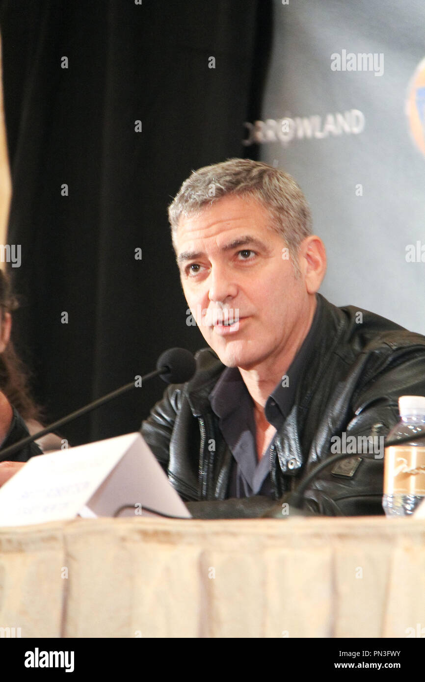 George Clooney  05/08/2015 'Tomorrowland' Press Conference held at Montage Hotels & Resorts in Beverly Hills, CA Photo by Izumi Hasegawa / HNW / PictureLux Stock Photo