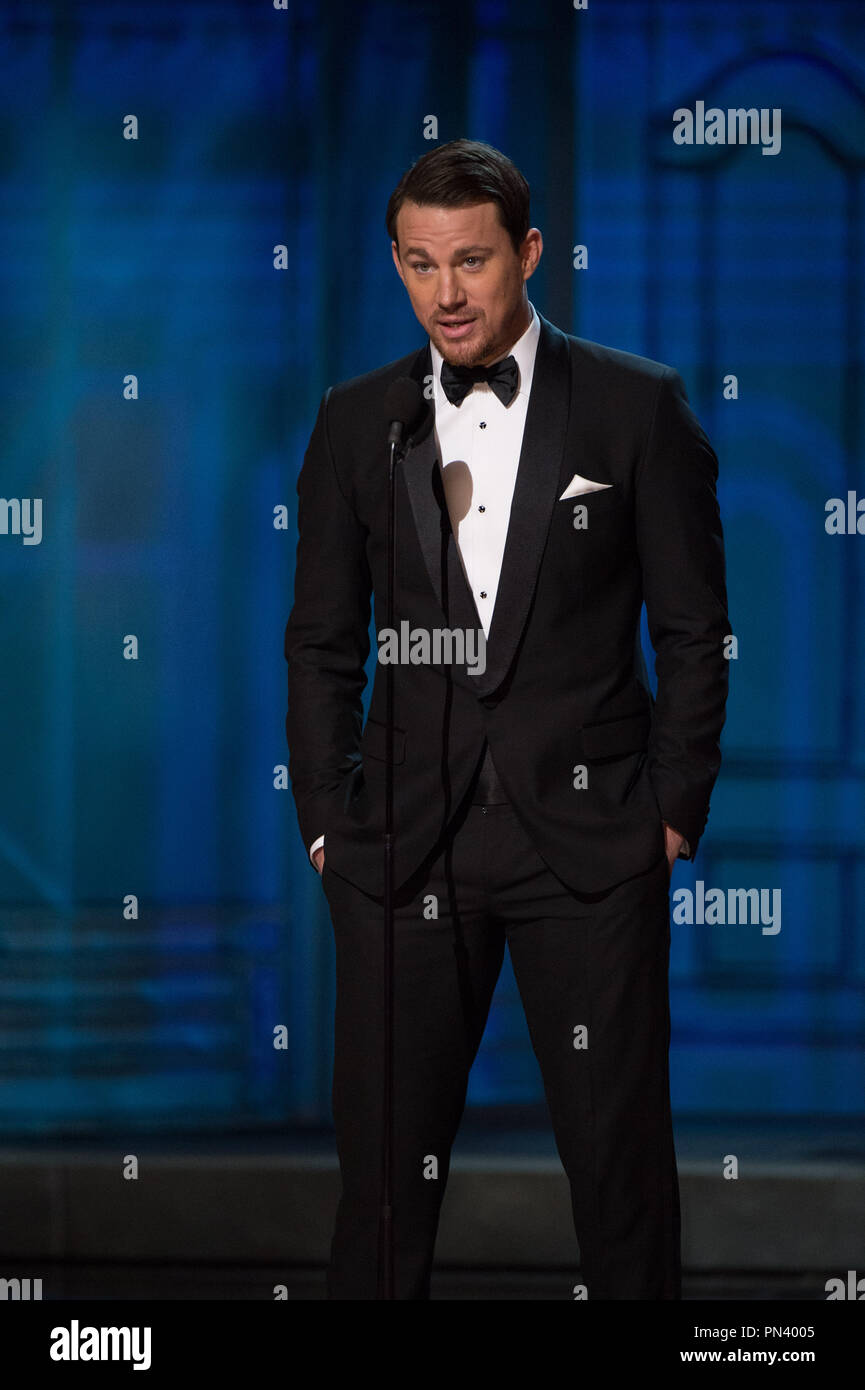 Actor Channing Tatum introduces Team Oscar 2015 during the live ABC