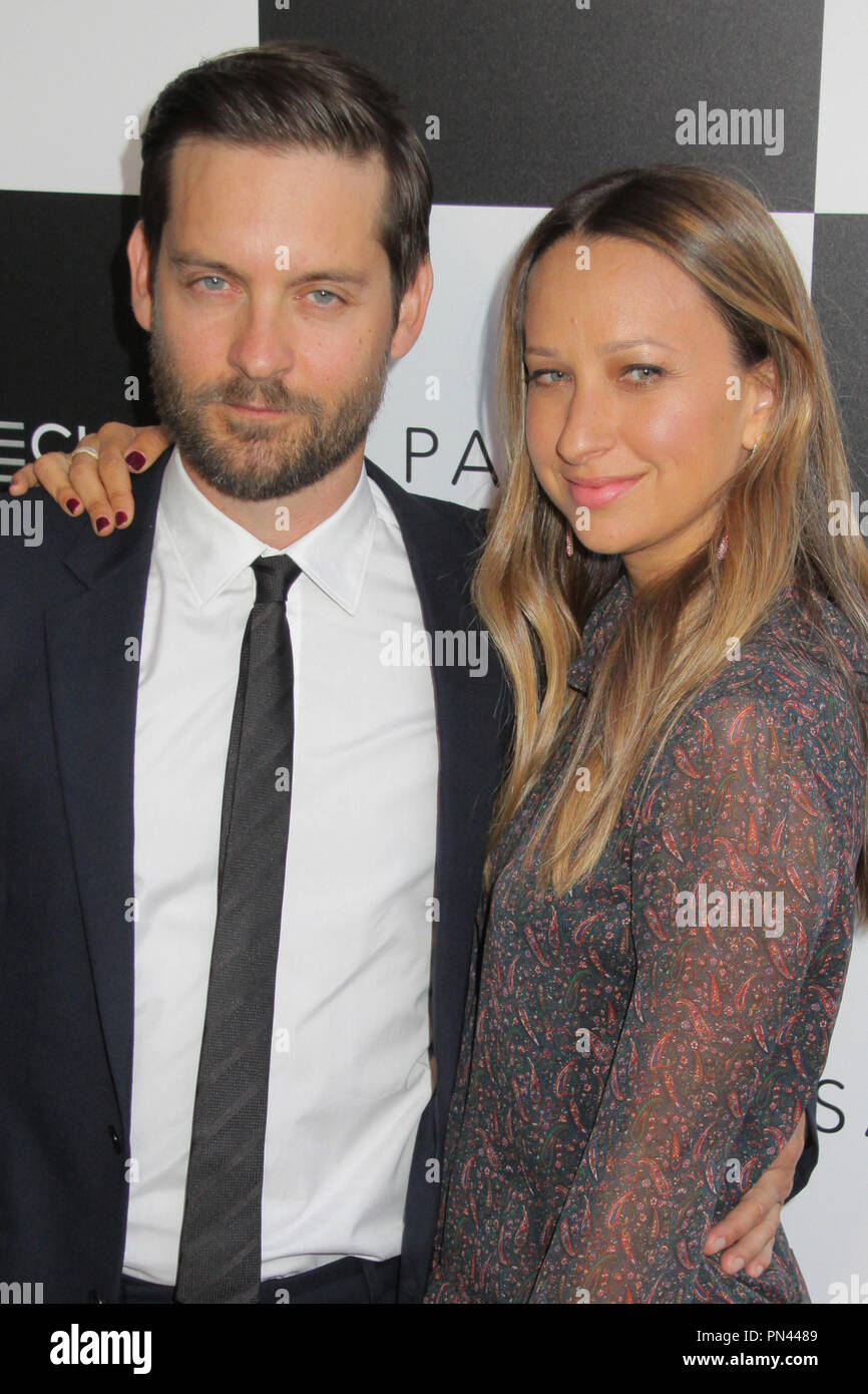 Tobey Maguire and 16-year-old daughter attend premiere of his new