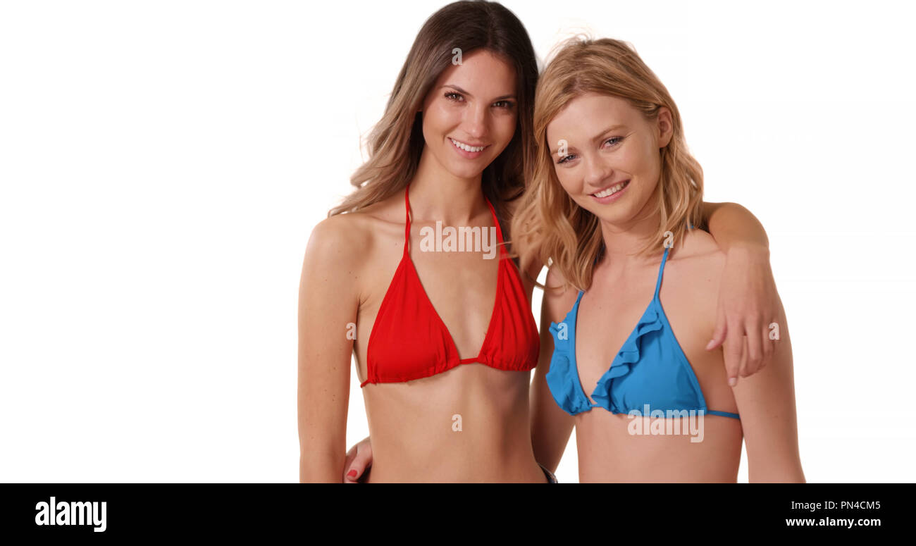 females in bikinis
