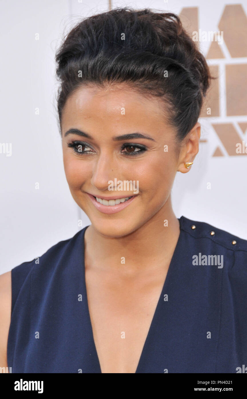Emmanuelle Chriqui at the 'Magic Mike XXL' Los Angeles Premiere held at the TCL Chinese Theatre in Hollywood, CA. The event took place on Thursday, June 25, 2015. Photo by PRPP PRPP / PictureLux  File Reference # 32649 152PRPP01  For Editorial Use Only -  All Rights Reserved Stock Photo