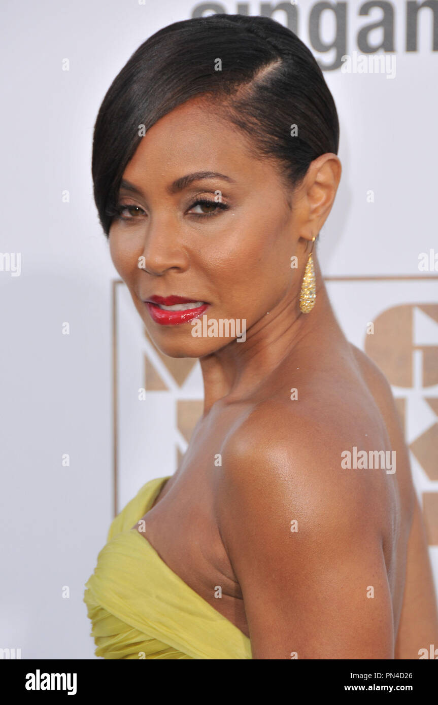 Jada Pinkett Smith at the 'Magic Mike XXL' Los Angeles Premiere held at the TCL Chinese Theatre in Hollywood, CA. The event took place on Thursday, June 25, 2015. Photo by PRPP PRPP / PictureLux  File Reference # 32649 157PRPP01  For Editorial Use Only -  All Rights Reserved Stock Photo
