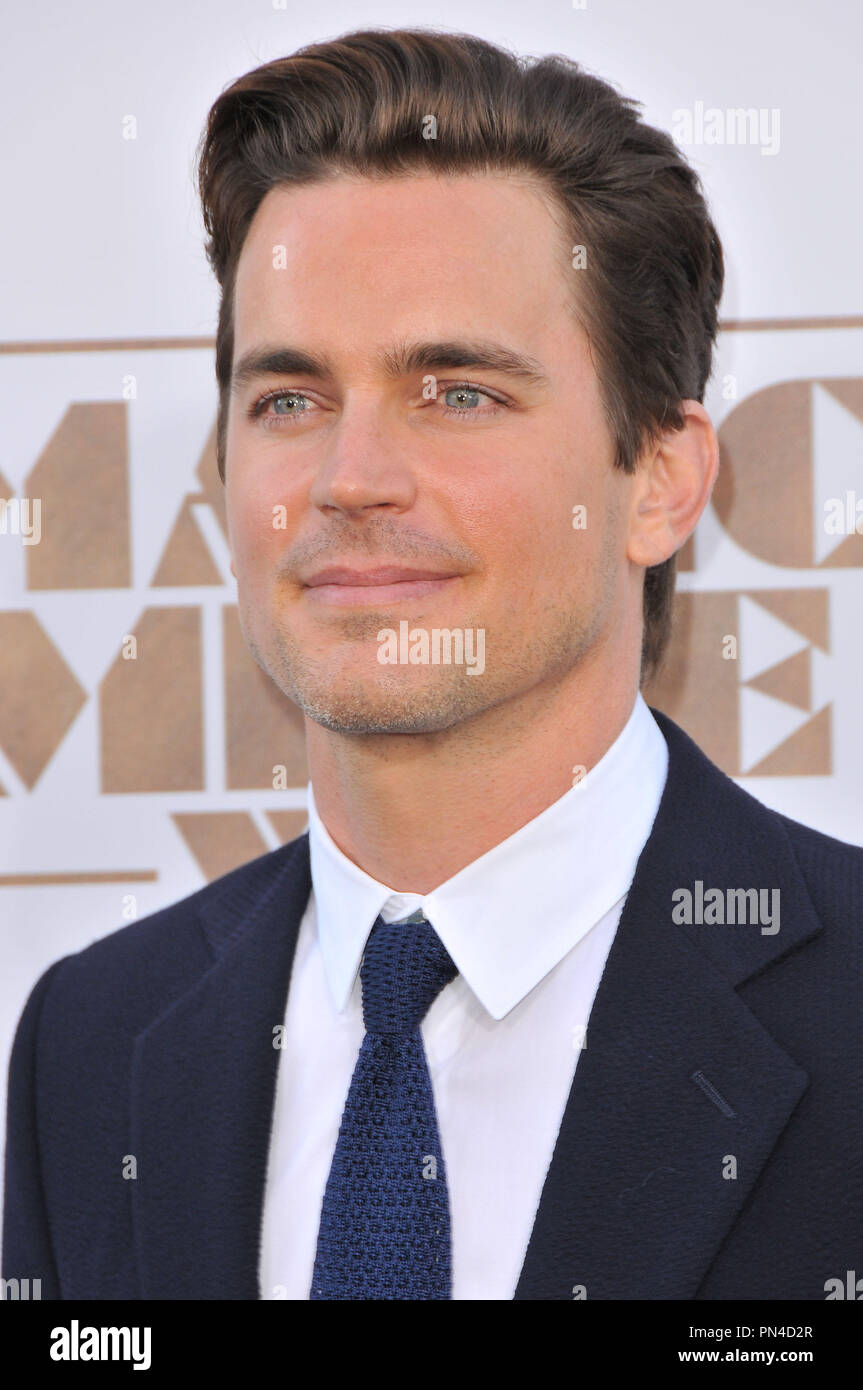 Matt Bomer at the 'Magic Mike XXL' Los Angeles Premiere held at the TCL Chinese Theatre in Hollywood, CA. The event took place on Thursday, June 25, 2015. Photo by PRPP PRPP / PictureLux  File Reference # 32649 169PRPP01  For Editorial Use Only -  All Rights Reserved Stock Photo