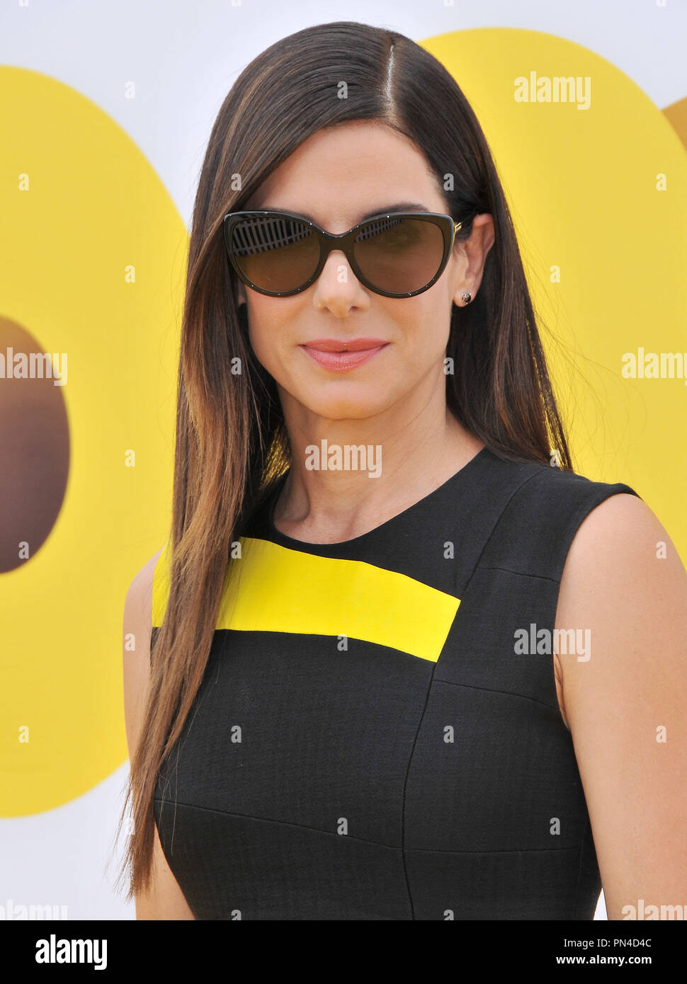 Sandra Bullock at the 'Minions' Los Angeles Premiere held at the Shrine Auditorium in Los Angeles, CA on Saturday, June 27, 2015. Photo by  PRPP PRPP/PictureLux  File Reference # 32651 004PRPP01  For Editorial Use Only -  All Rights Reserved Stock Photo