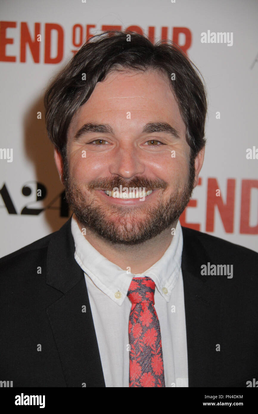 James Ponsoldt  07/13/2015 The Los Angeles Premiere of 'The End of the Tour' held at Writers Guild Theater in Beverly Hills, CA Photo by Izumi Hasegawa / HollywoodNewsWire.net Stock Photo
