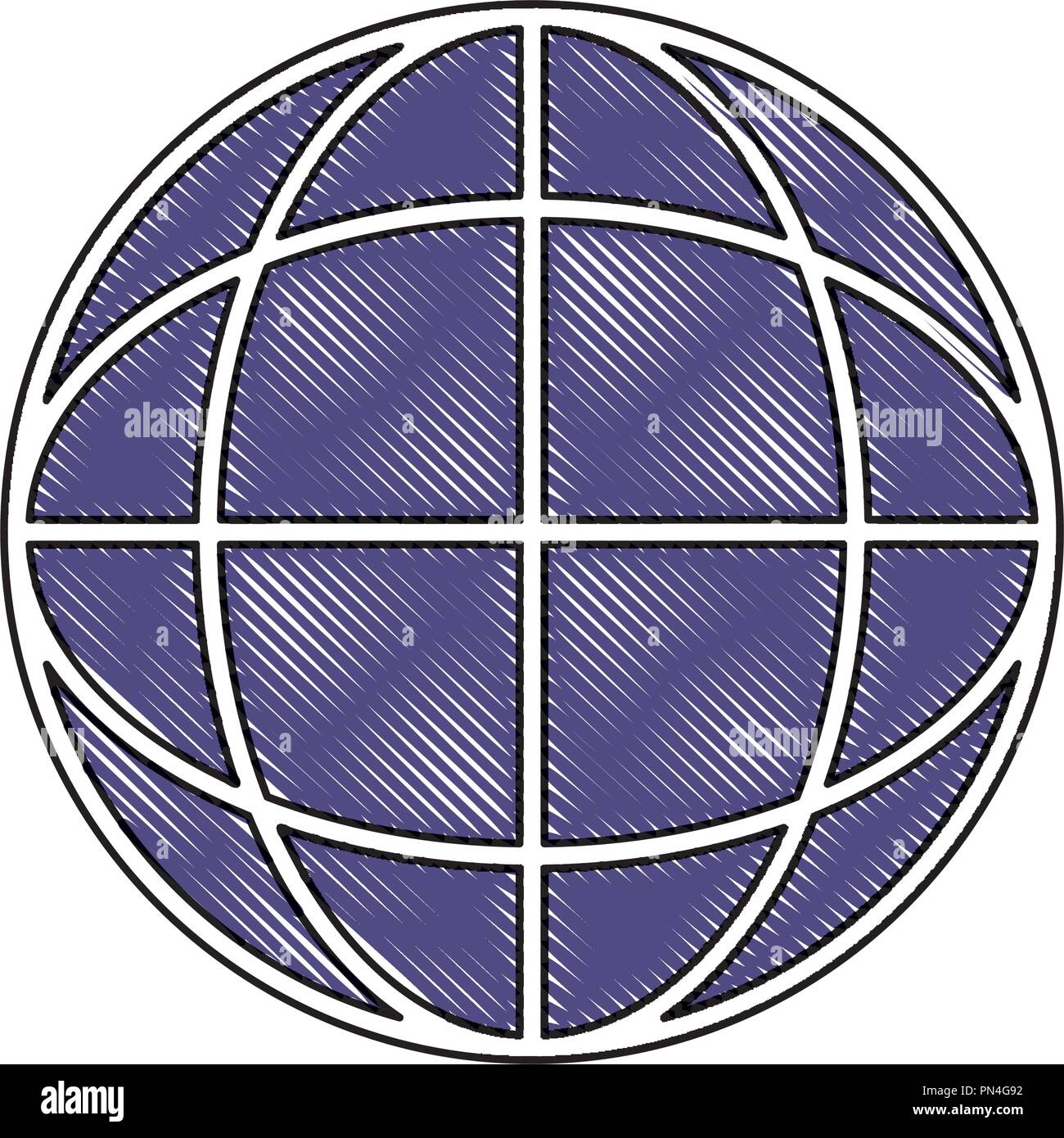 grated global digital network data connection Stock Vector Image & Art ...