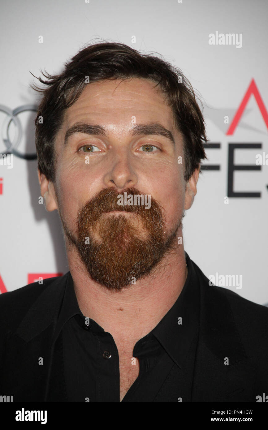 Christian Bale 11 12 2015 Afi Fest 2015 World Premiere Gala