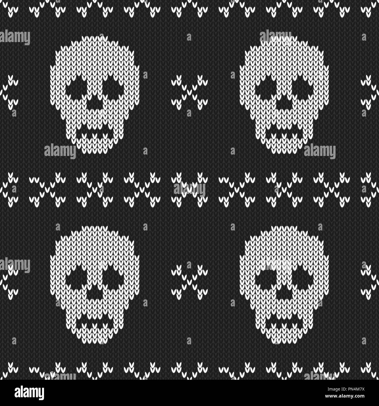 Ravelry: Skull Stockings pattern by Disorder Knits