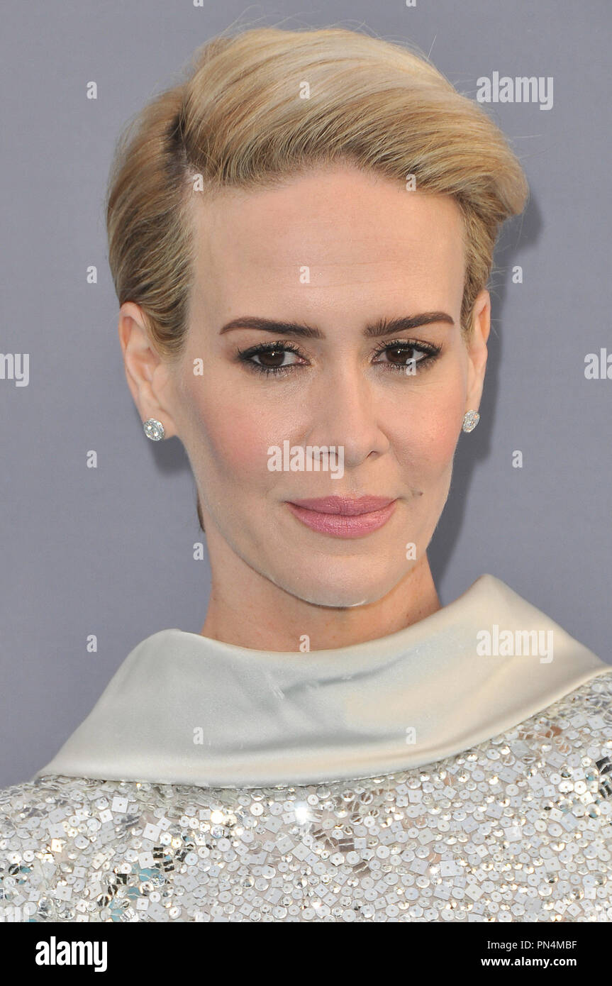 Sarah Paulson at the 21st Annual Critics' Choice Awards held at the ...