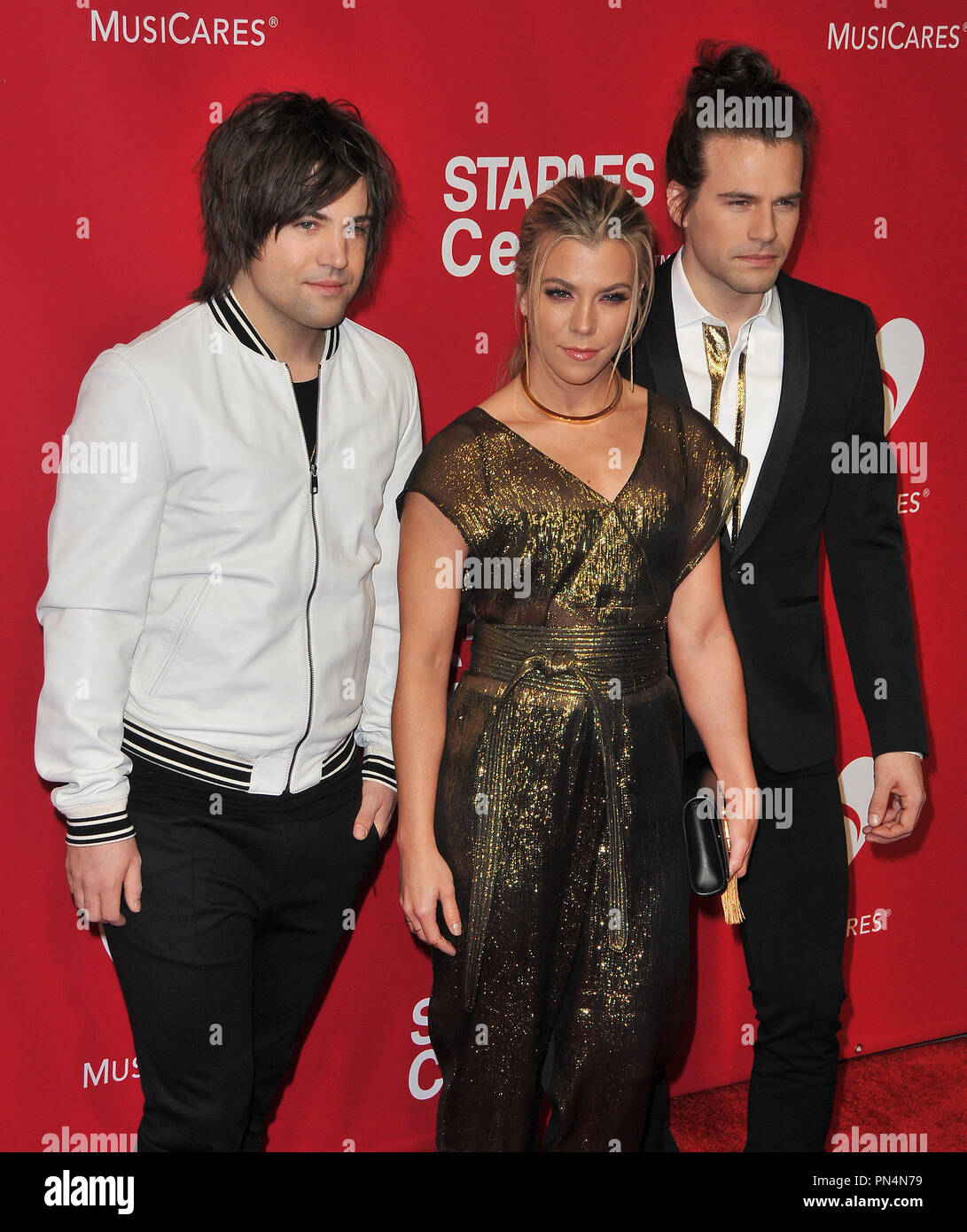 Neil Perry, Kimberly Perry and Reid Perry at the 2016 MusiCares Person ...