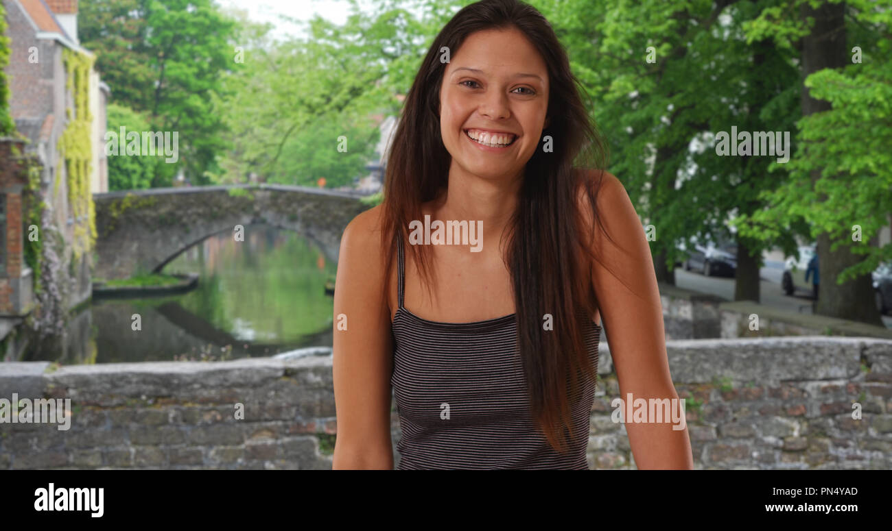 Girl wearing tank top hi-res stock photography and images - Alamy