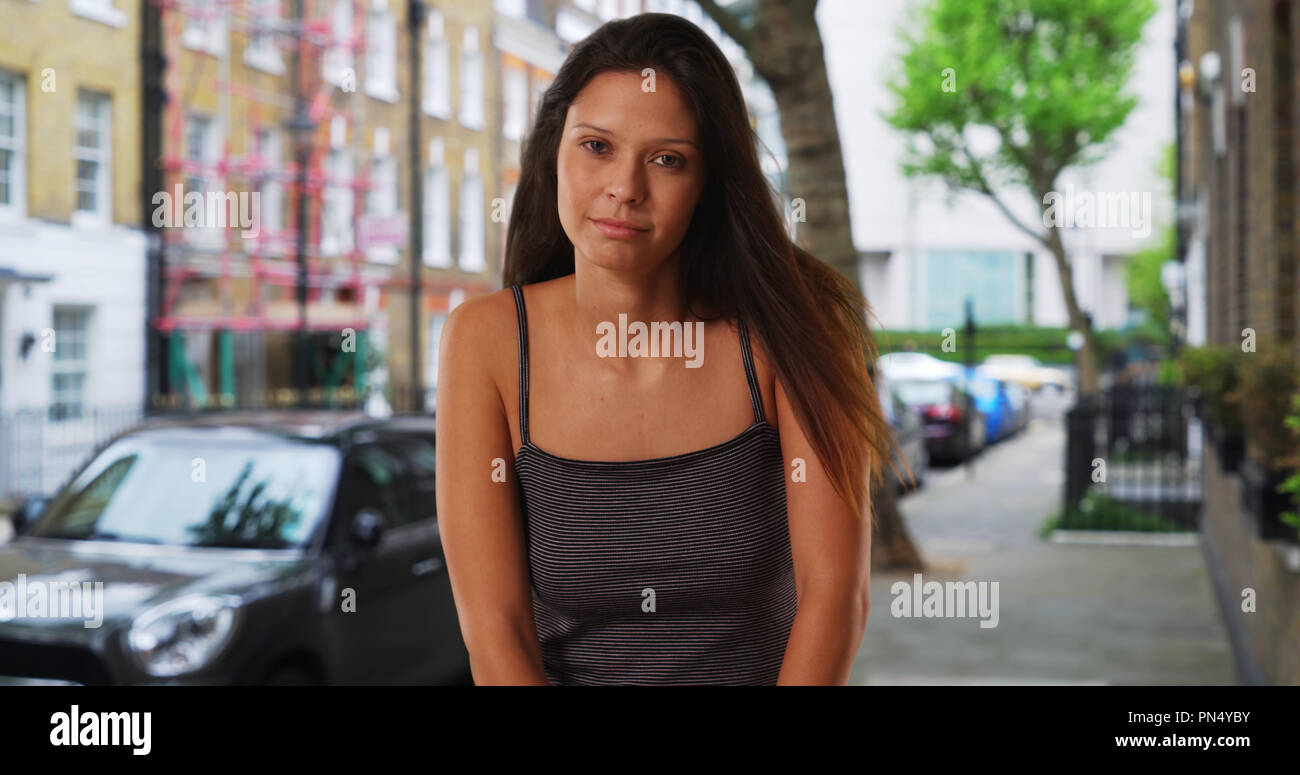 Girl wearing tank top hi-res stock photography and images - Alamy