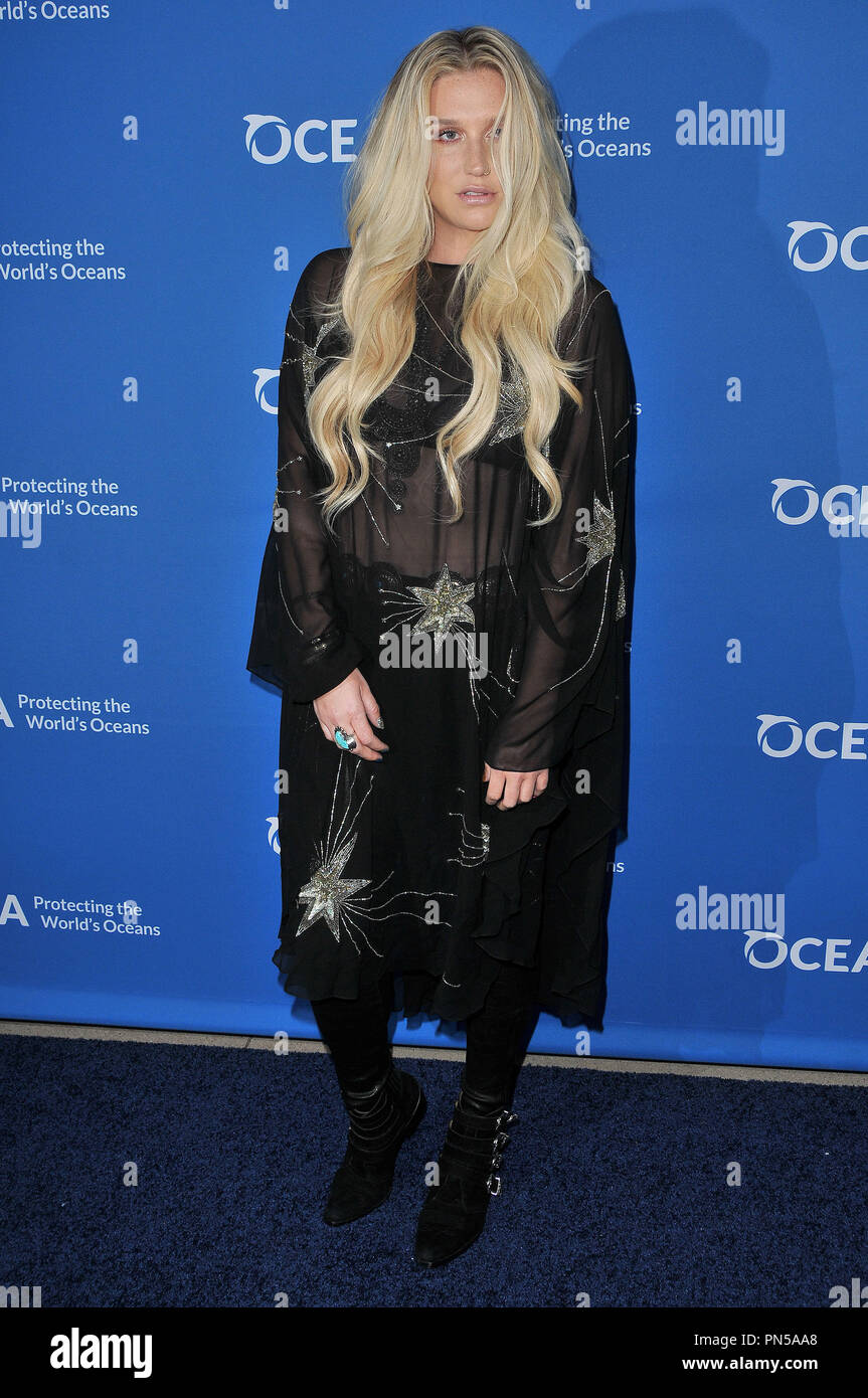 Ke$ha at 'A Concert For Our Oceans' Event held at the Wallis Annenberg Center for the Performing Arts in Beverly Hills, CA on Monday, September 28, 2015. Photo by PRPP PRPP / PictureLux  File Reference # 32731 021PRPP01  For Editorial Use Only -  All Rights Reserved Stock Photo