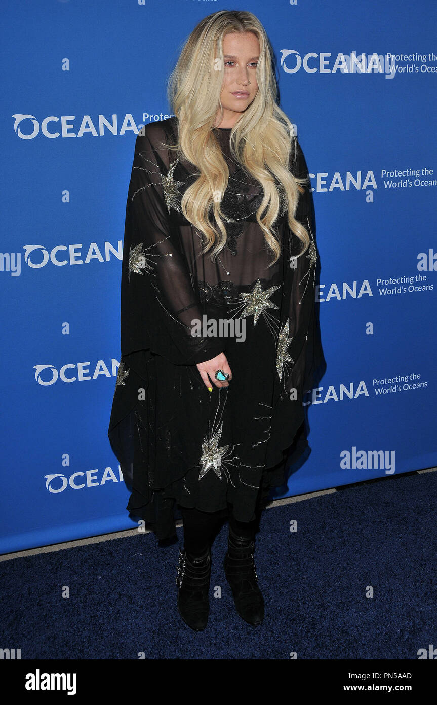 Ke$ha at 'A Concert For Our Oceans' Event held at the Wallis Annenberg Center for the Performing Arts in Beverly Hills, CA on Monday, September 28, 2015. Photo by PRPP PRPP / PictureLux  File Reference # 32731 022PRPP01  For Editorial Use Only -  All Rights Reserved Stock Photo