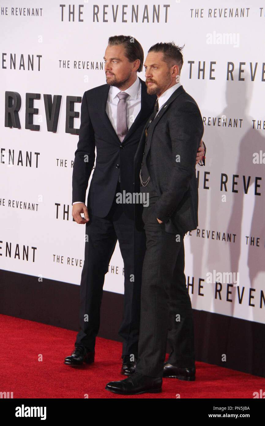 Leonardo dicaprio and tom hardy hi-res stock photography and images - Alamy