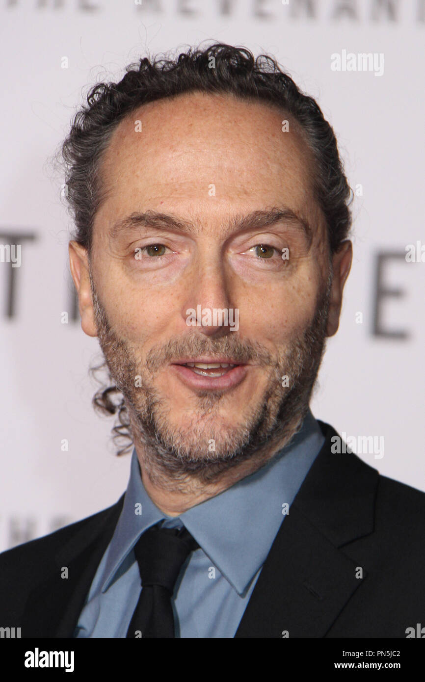 Emmanuel Lubezki 12/16/2015 “The Revenant” Premiere held at the TCL