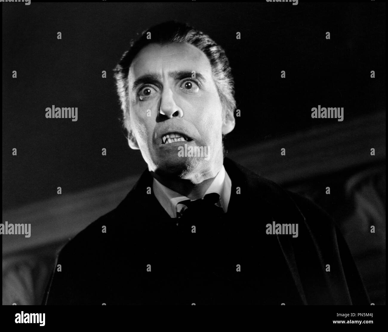 Dracula Prince Darkness Christopher Lee 1966 Stock Photos & Dracula ...