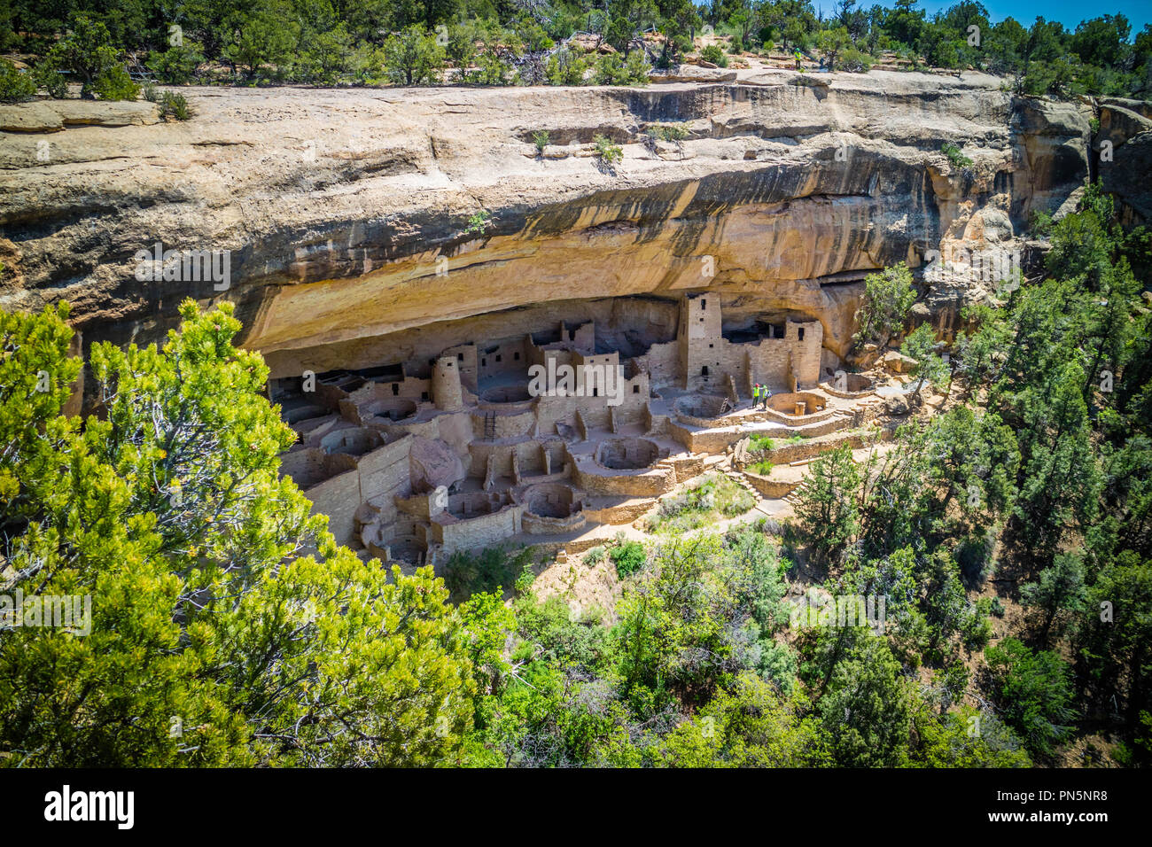 The Cliff Palace in Mesa Verde National Park, Colorado Stock Photo - Alamy