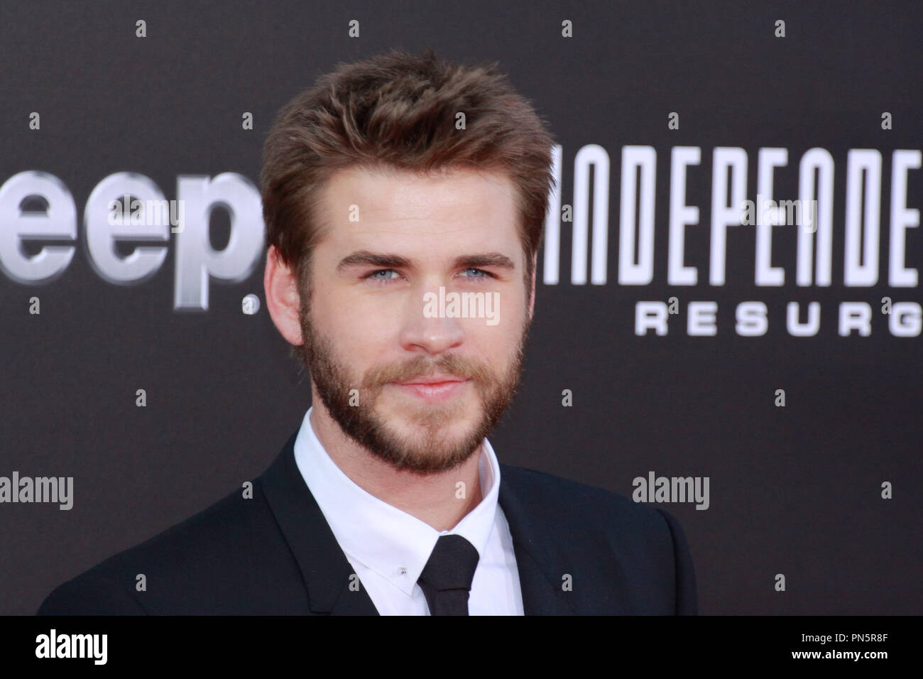 Liam hemsworth independence day hi res stock photography and