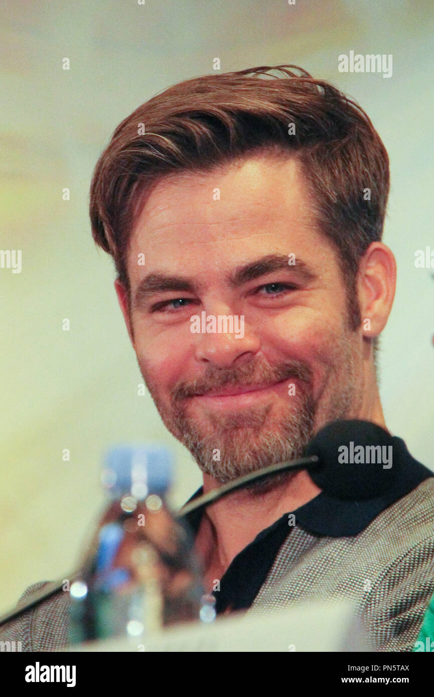 Chris Pine  07/14/2016 "Star Trek Beyond" Press Conference held at the Four Seasons Los Angeles at Beverly Hills in Los Angeles, CA Photo by Izumi Hasegawa / HNW / PictureLux Stock Photo