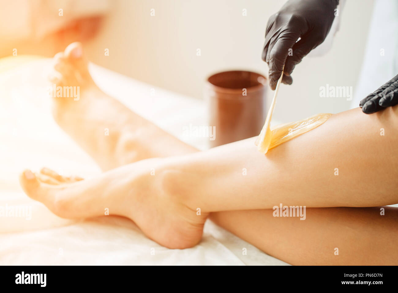 Beautician beautification hi-res stock photography and images - Alamy