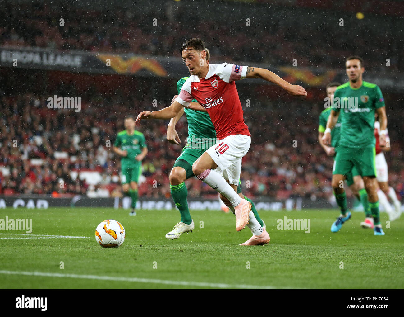 Emirates Stadium, London, UK. 20th Sep, 2018. UEFA Europa League ...