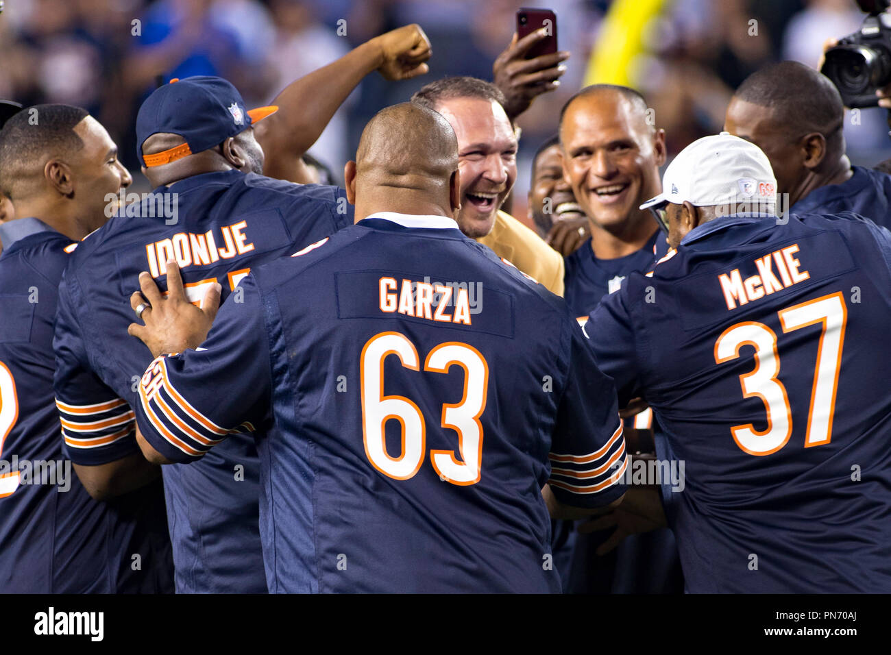 Chicago Bears Postgame Celebration and Highlights, image size:1300x956