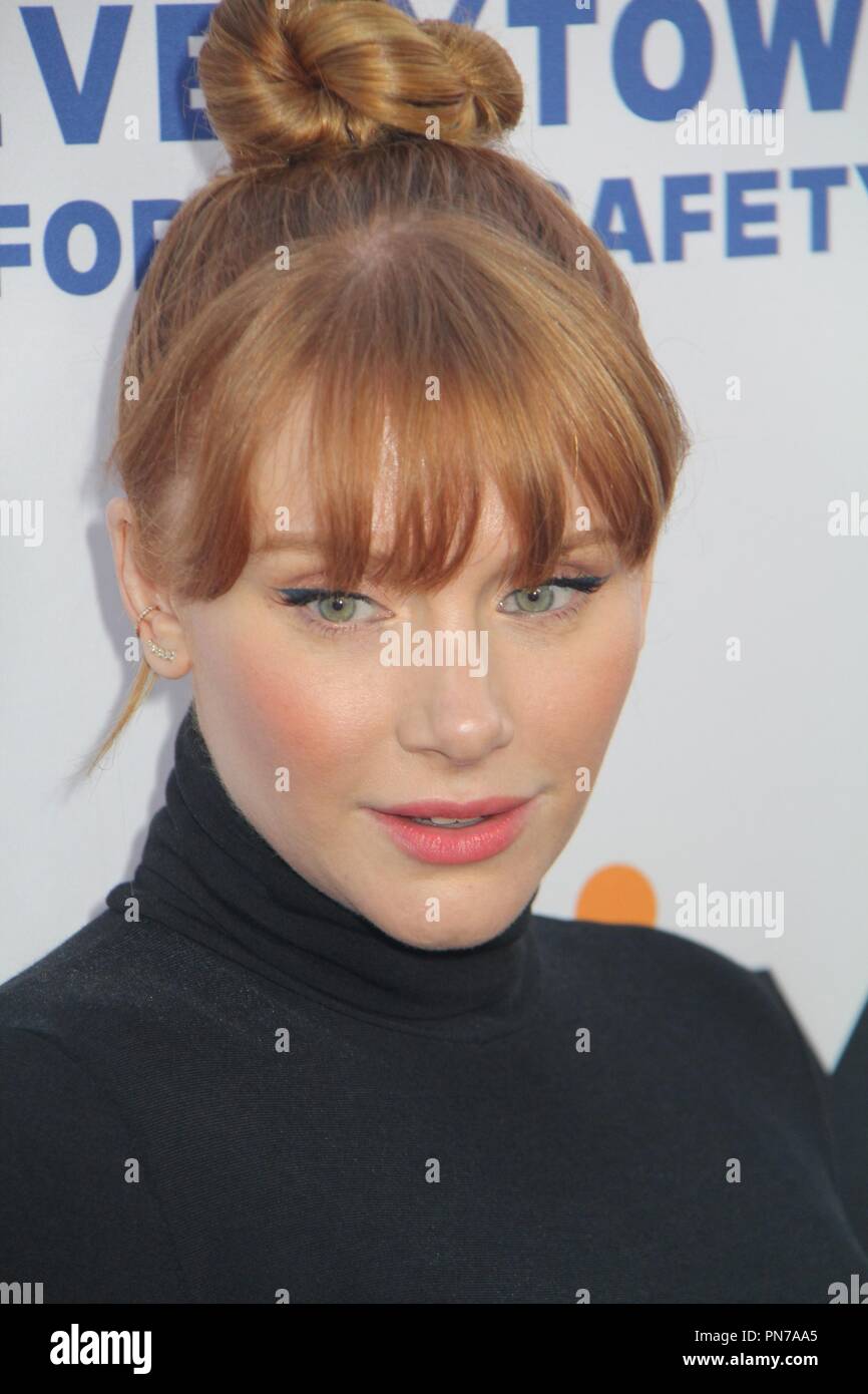 Bryce Dallas Howard   05/03/2016 Los Angeles red carpet premiere event for EPIX's "Under the Gun" held at The Samuel Goldwyn Theater in Beverly Hills, CA Photo by Izumi Hasegawa / HNW / PictureLux Stock Photo