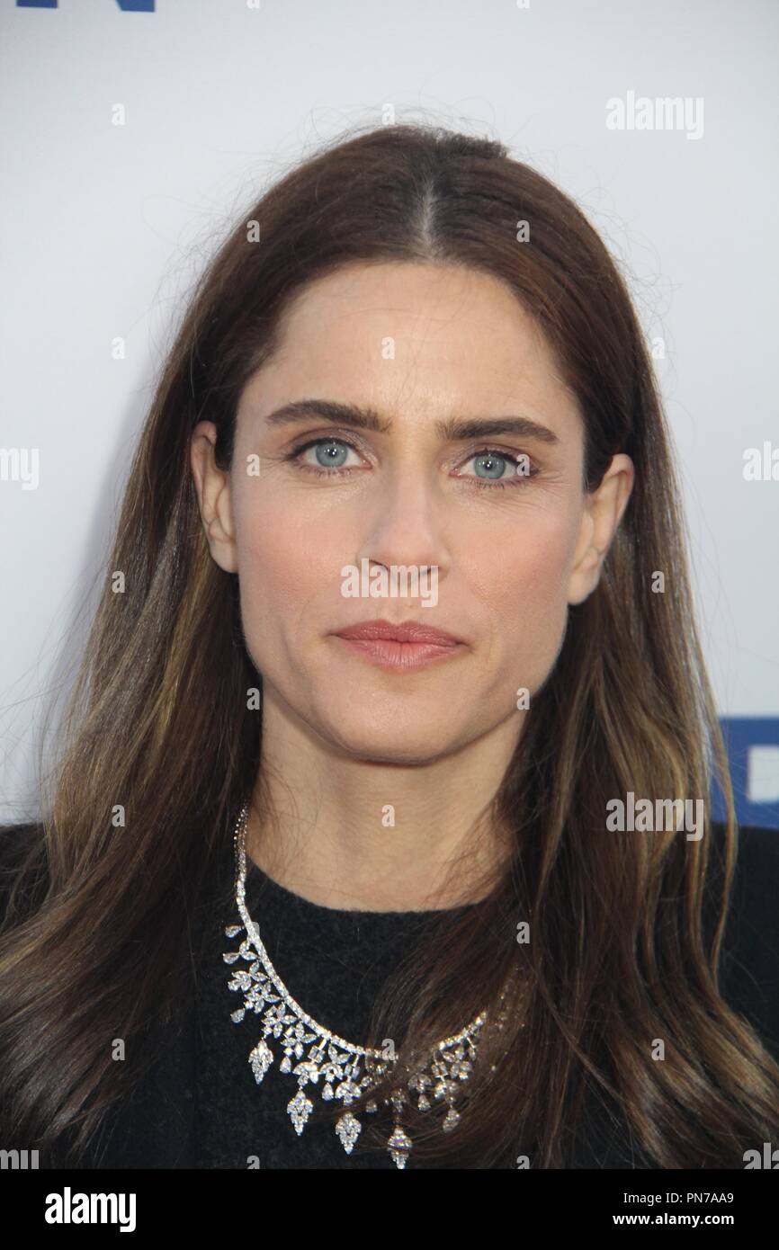 Amanda Peet   05/03/2016 Los Angeles red carpet premiere event for EPIX's 'Under the Gun' held at The Samuel Goldwyn Theater in Beverly Hills, CA Photo by Izumi Hasegawa / HNW / PictureLux Stock Photo