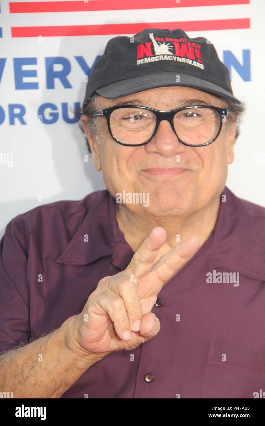 Danny DeVito   05/03/2016 Los Angeles red carpet premiere event for EPIX's 'Under the Gun' held at The Samuel Goldwyn Theater in Beverly Hills, CA Photo by Izumi Hasegawa / HNW / PictureLux Stock Photo