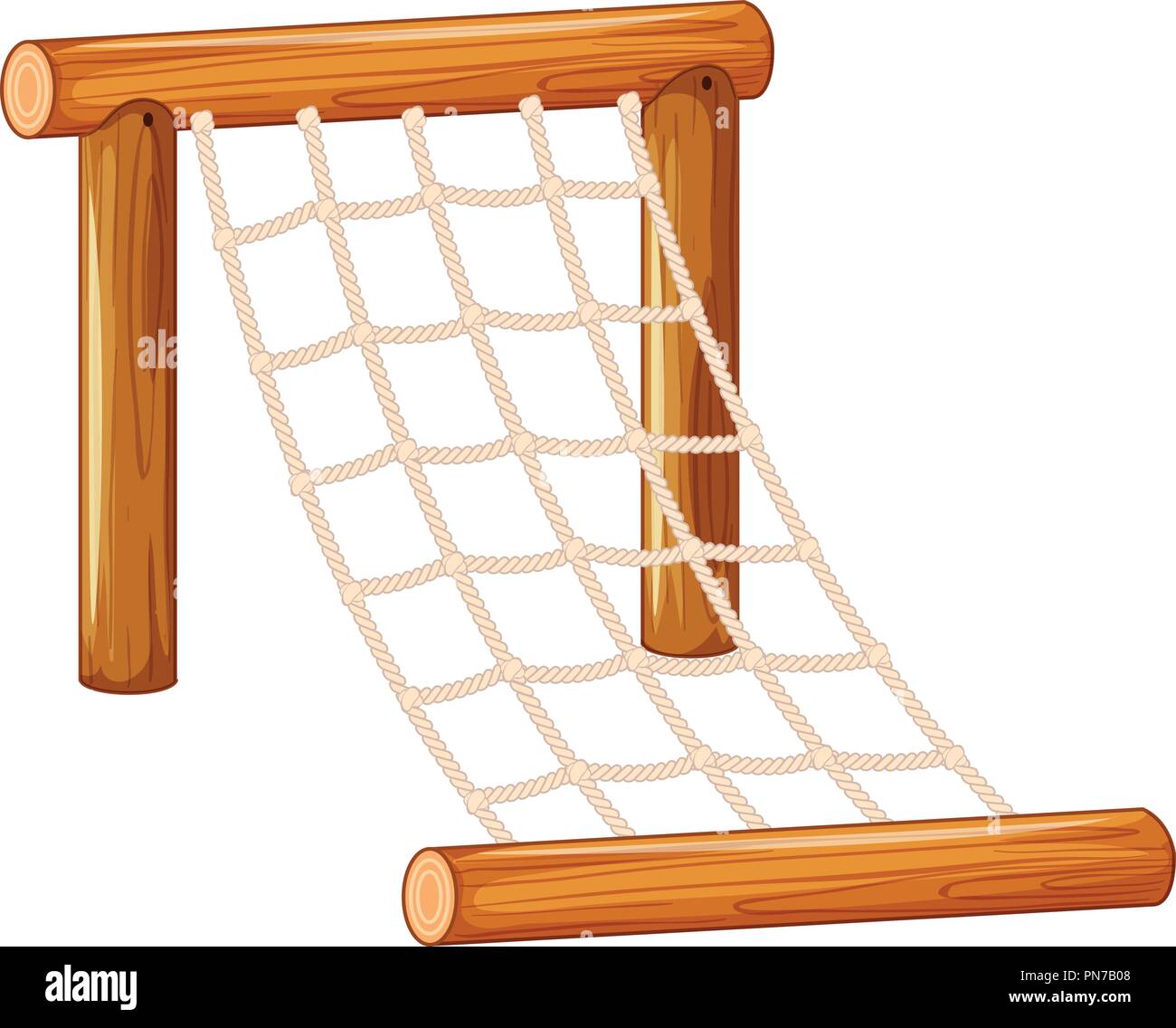 Large climbing ladder rope illustration Stock Vector Image & Art Alamy