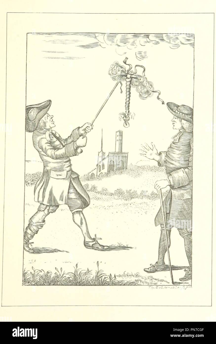 Image  from page 351 of 'The Works of John Collier-Tim Bobbin-in prose and verse. Edited, with a life of the author, by Lieut.-Colonel Henry Fishwick' . Stock Photo
