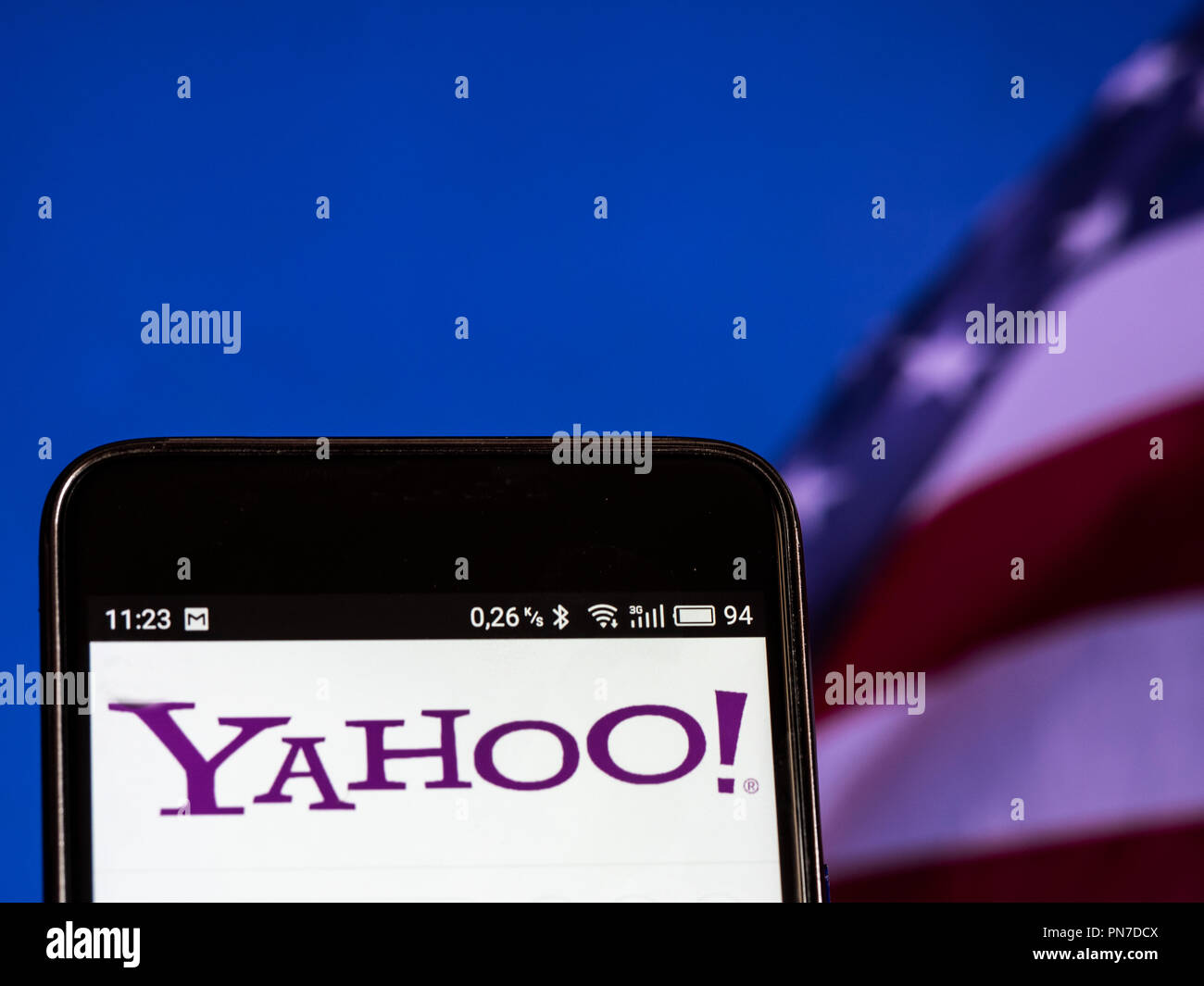 Yahoo finance logo hi-res stock photography and images - Alamy