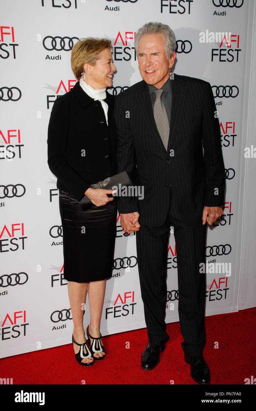 Annette Bening, Warren Beatty at the Opening Night - Premiere Of 20th Century Fox's 'Rules Don't Apply' held at the TCL Chinese Theater in Hollywood, CA, November 11, 2016. Photo by Joseph Martinez / PictureLux Stock Photo