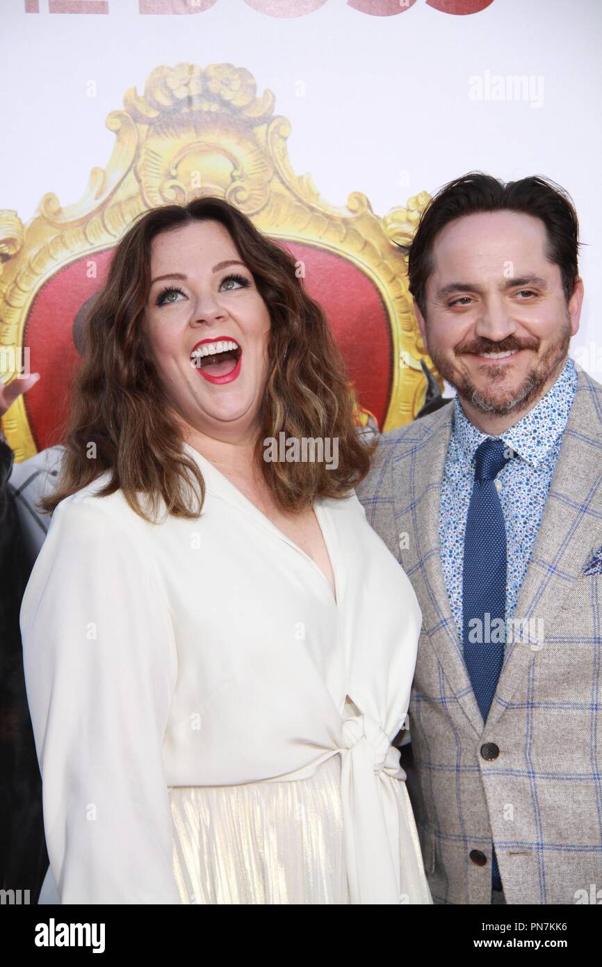 Melissa McCarthy, Ben Falcone 03/28/2016 The World Premiere of