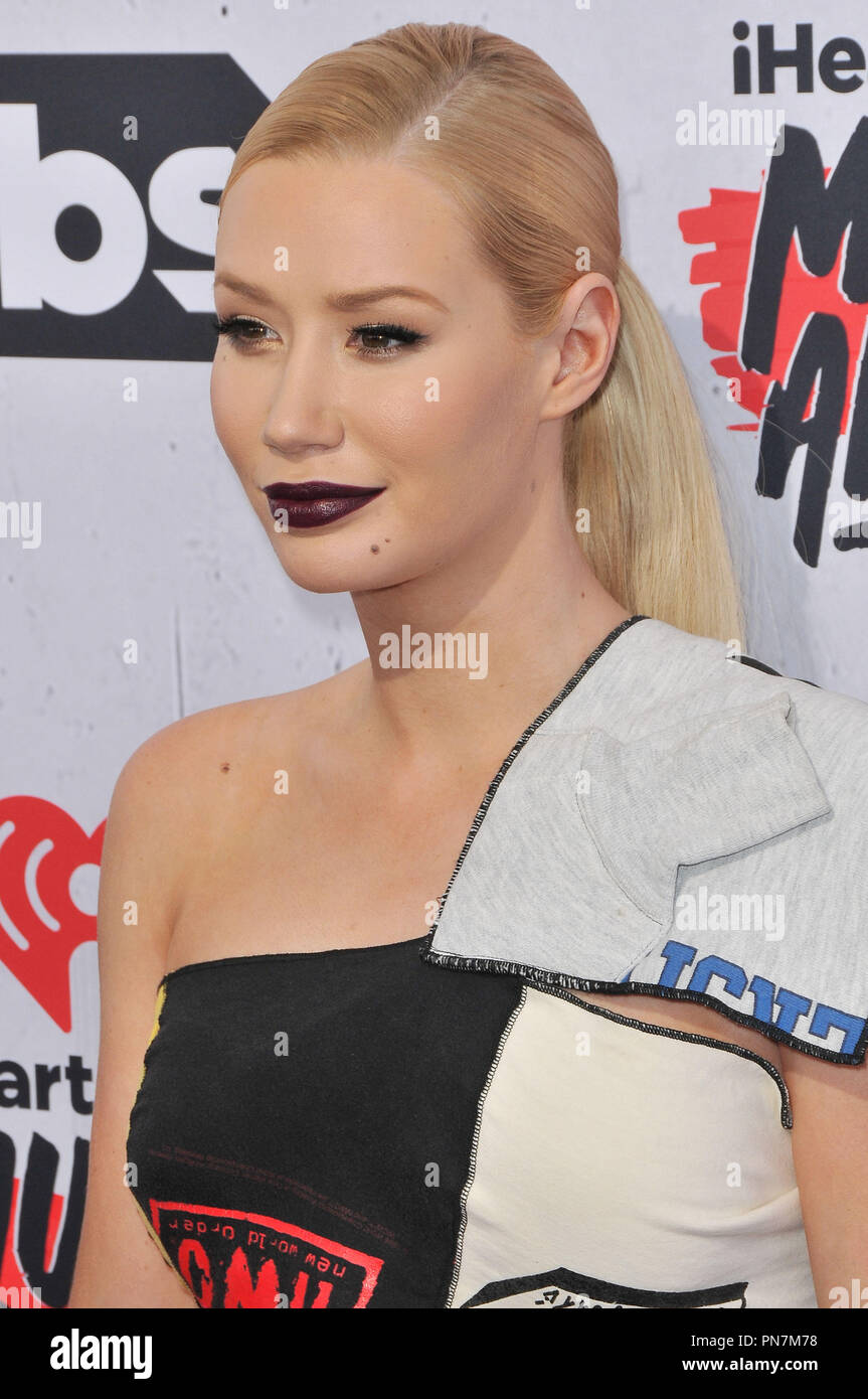 Iggy Azalea at the 2016 iHeartRadio Music Awards held at The Forum in