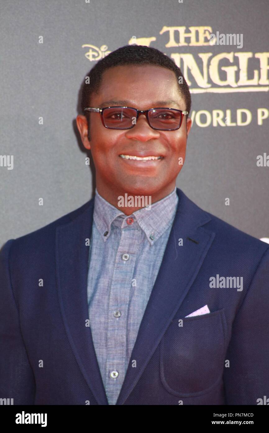 David Oyelowo 04/04/2016 The World Premiere of “The Jungle Book” held