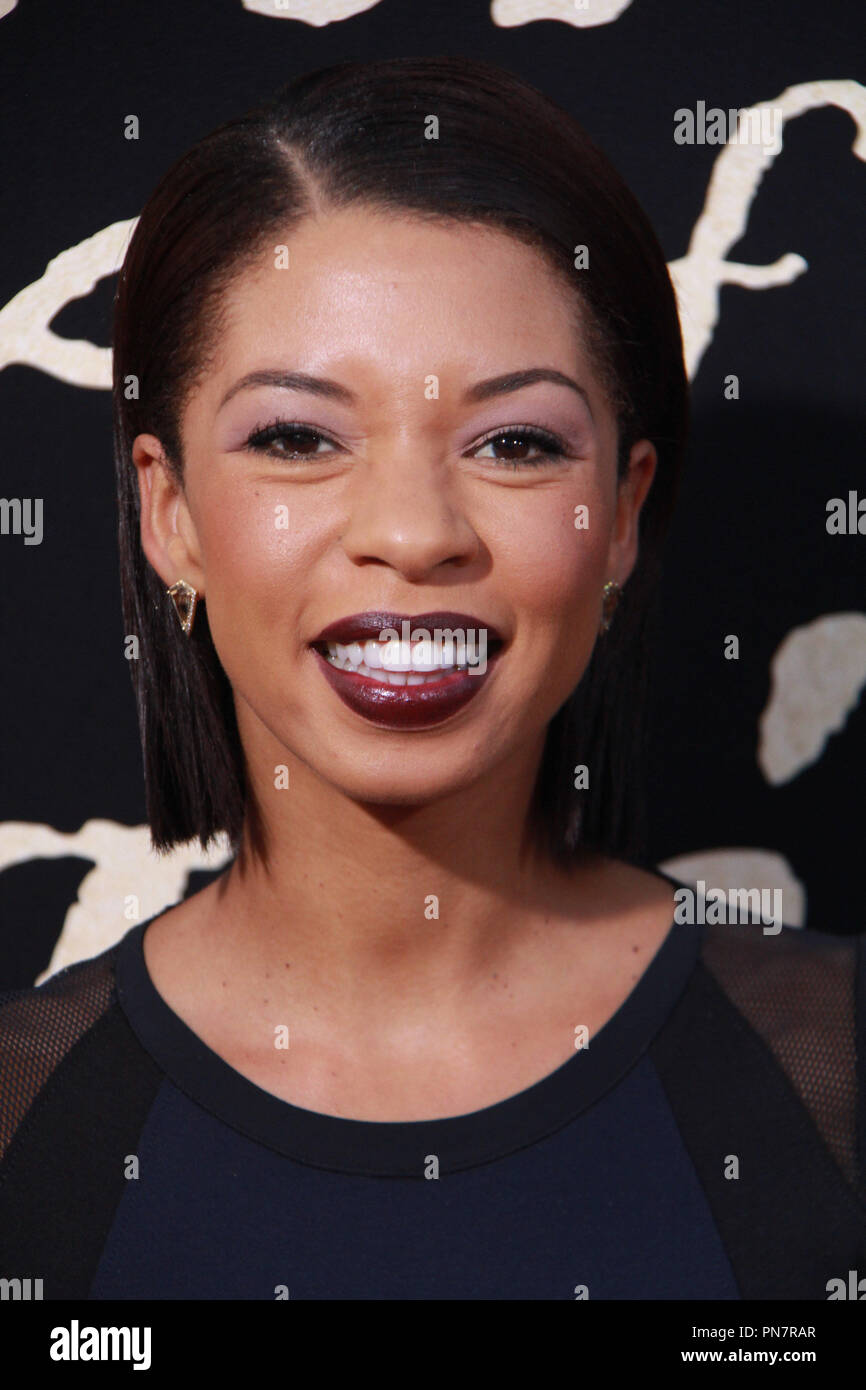 Angel Parker at "The Birth of a Nation" Los Angeles Premiere held at