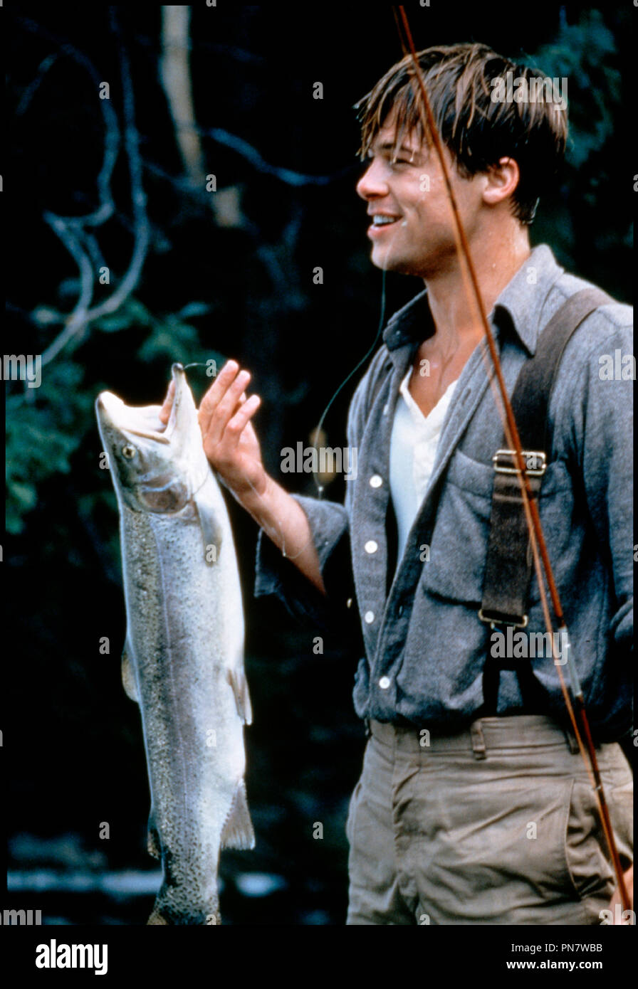 Film Pêche à La Mouche Brad Pitt A River Runs Through It Brad Pitt Stock Photos & A River Runs Through