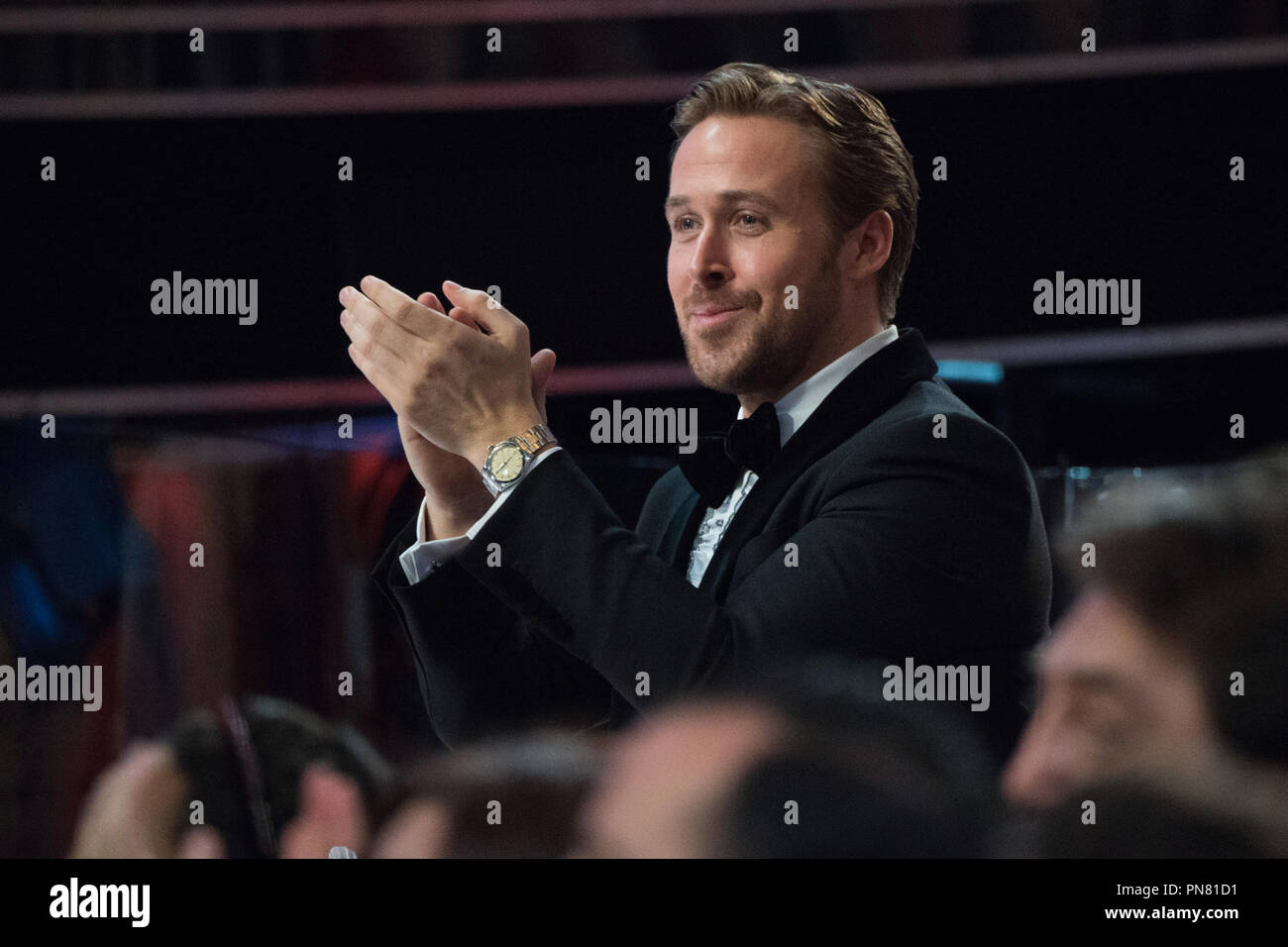 Ryan Gosling at The 89th Oscars® at the Dolby® Theatre in Hollywood, CA on Sunday, February 26, 2017.  File Reference # 33242 414THA  For Editorial Use Only -  All Rights Reserved Stock Photo