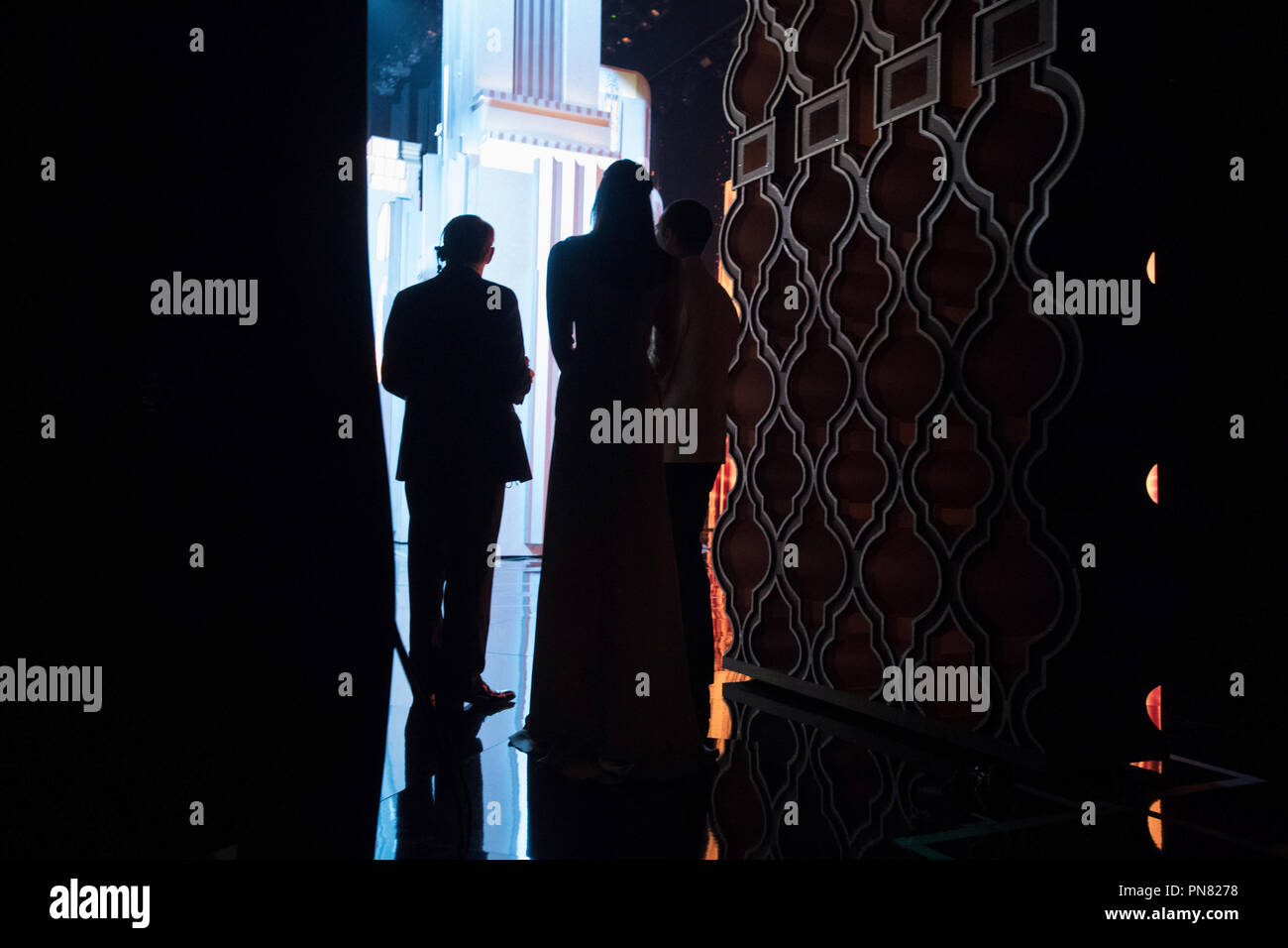 Backstage during The 89th Oscars® at the Dolby® Theatre in Hollywood, CA on Sunday, February 26, 2017.  File Reference # 33242 613THA  For Editorial Use Only -  All Rights Reserved Stock Photo