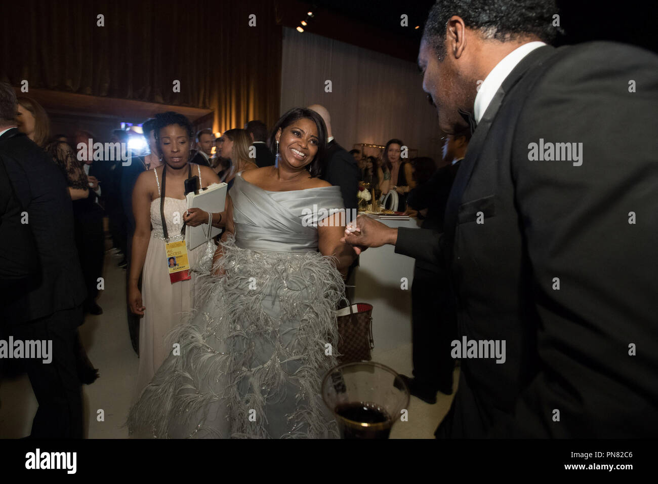 Octavia Spencer at the Governor's Ball after the live telecast of The 89th Oscars® at the Dolby® Theatre in Hollywood, CA on Sunday, February 26, 2017.  File Reference # 33242 676THA  For Editorial Use Only -  All Rights Reserved Stock Photo