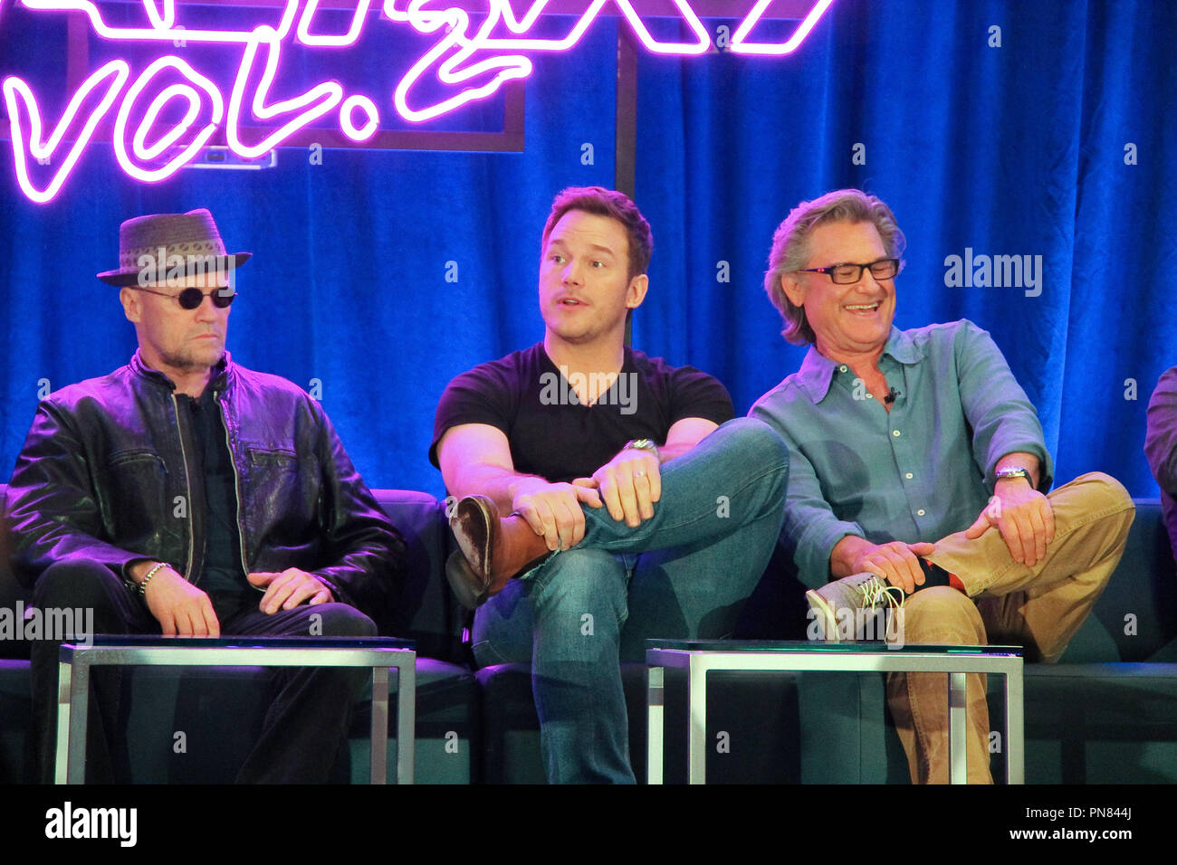 Michael Rooker, Chris Pratt, Kurt Russell 04/20/2017