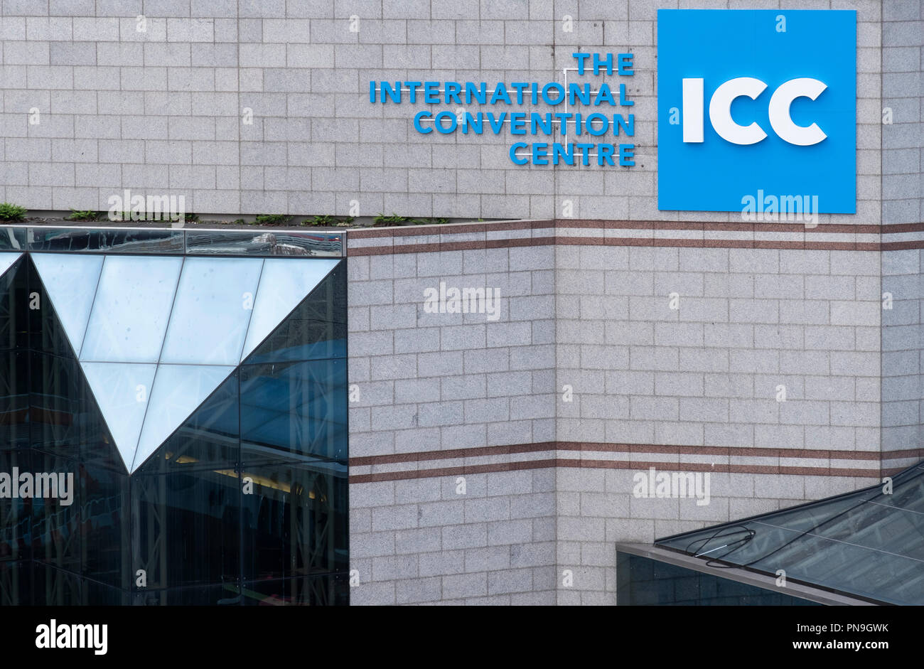 The International Convention Centre ICC Birmingham Stock Photo