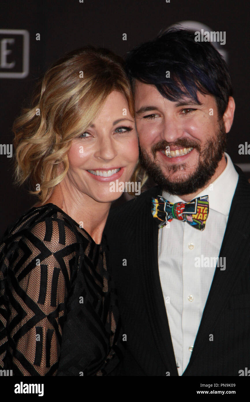 Wil Wheaton, Anne Wheaton  12/10/2016 The World Premiere of 'Rogue One: A Star Wars Story' held at the Pantages Theatre in Los Angeles, CA Photo by Izumi Hasegawa / HNW / PictureLux Stock Photo