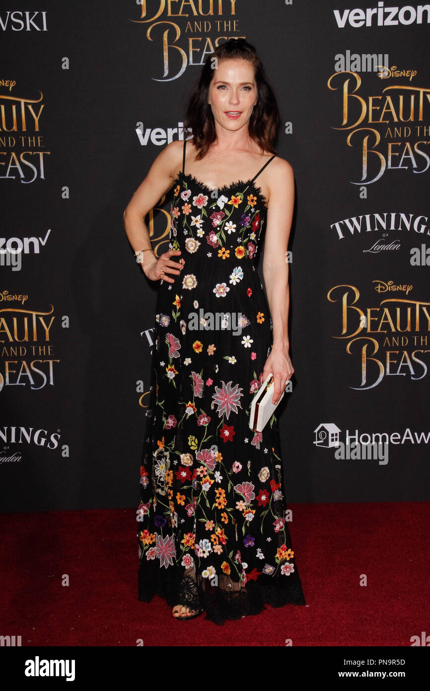 Katie Aselton at the World Premiere of Disney's "Beauty and the Beast