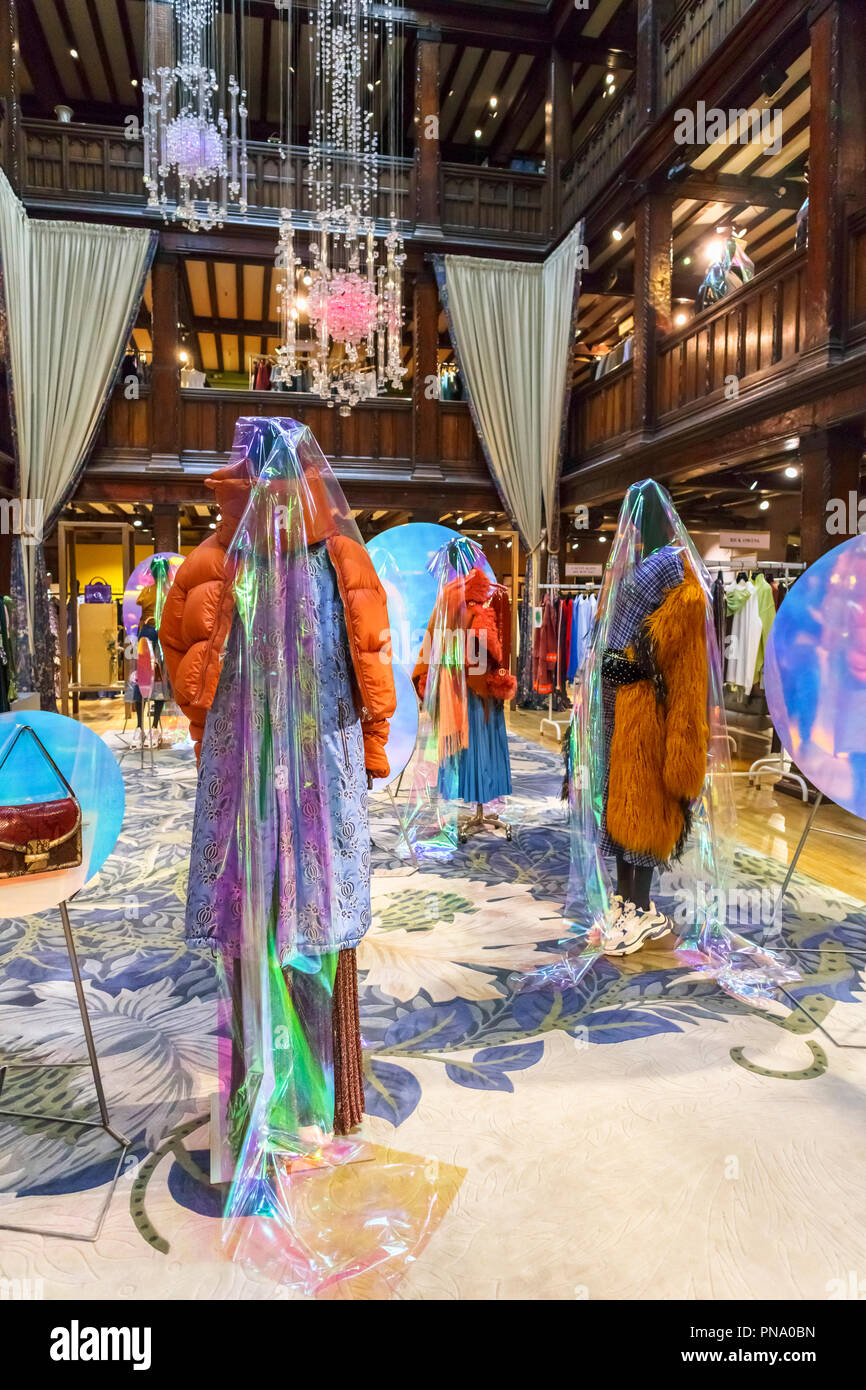 Inside liberty london shop london hires stock photography and images